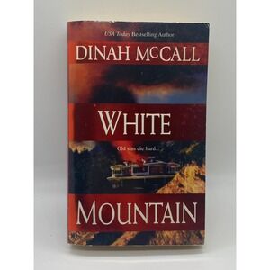 Dinah McCall White Mountain Paperback Adult OS Red Good Romantic Suspense Novel